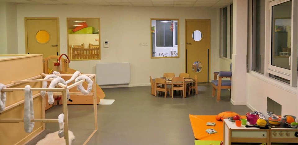 Crèche Arcueil Pandas people&baby espace de vie tapis d'éveil jeux enfants