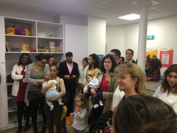 Ouverture d'une nouvelle crèche d'entreprise à Paris 8