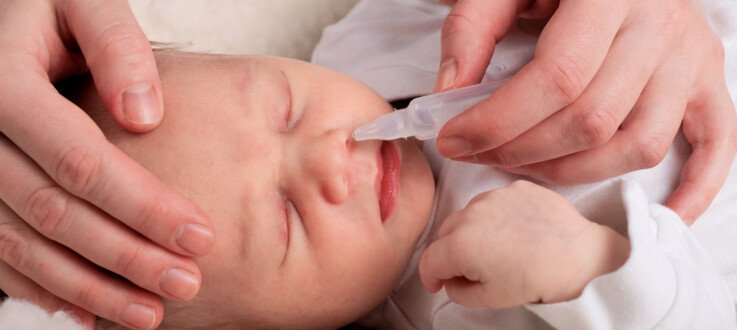 Le lavage du nez chez l'enfant