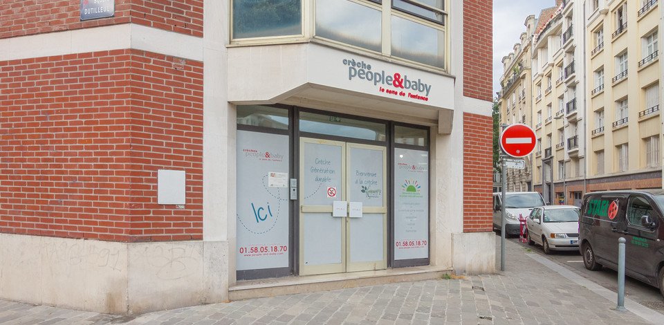 Crèche Lille Tilleul people&baby façade extérieure