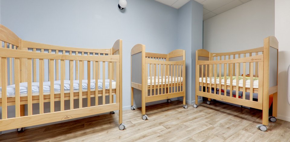 Crèche Le Havre Ulysse people&baby espace de sommeil dortoirs bébés enfants