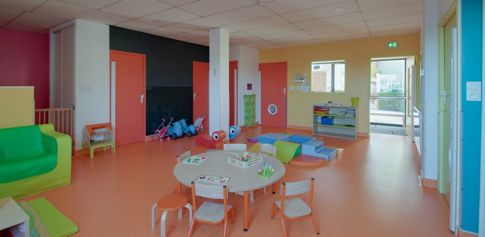 Crèche Saint-Etienne-du-Rouvray Vénus people&baby espace de vie jeux enfants éveil pédagogie