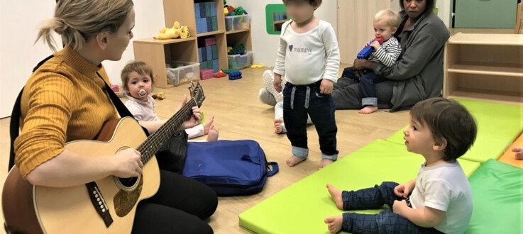 En avant la musique dans les crèches people&baby !