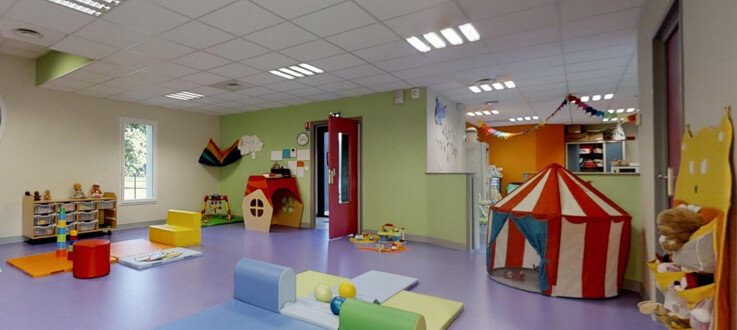 Crèche, La Planète Bleue, Beaurains, 62217