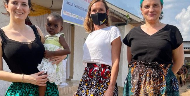 La Fondation people&baby inaugure une crèche à Kinshasa, Congo