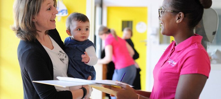 Se préparer à la première séparation en crèche