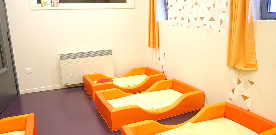 Crèche Courchelettes Les Petits Loups people&baby espace sommeil dortoirs enfants