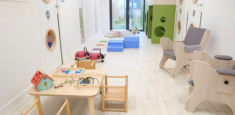 Crèche Saint-Laurent-Blangy La planète des enfants people&baby espace de vie jeux enfants coin motricité 