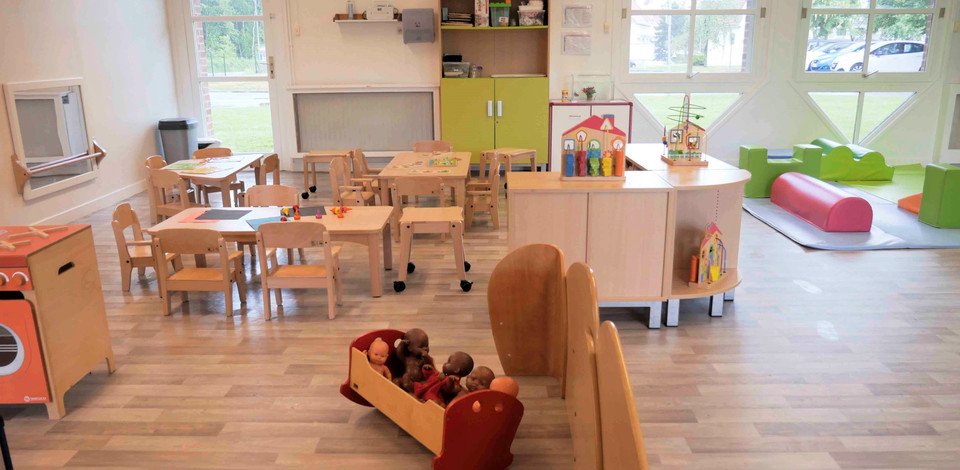 Crèche Helfaut La maison de batistin people&baby espace de vie jeux enfants jeux en bois