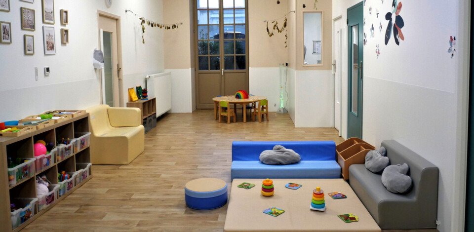 Crèche Reims Ambre people&baby espace de vie jeux enfants tapis bébé