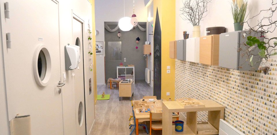 Crèche Lyon Nido de sévigné people&baby espace de vie jeux en bois jeux enfants 