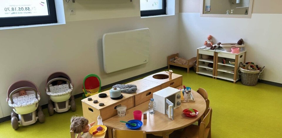 Crèche Gisors Les pandas people&baby espace de vie jeux enfants pédagogie