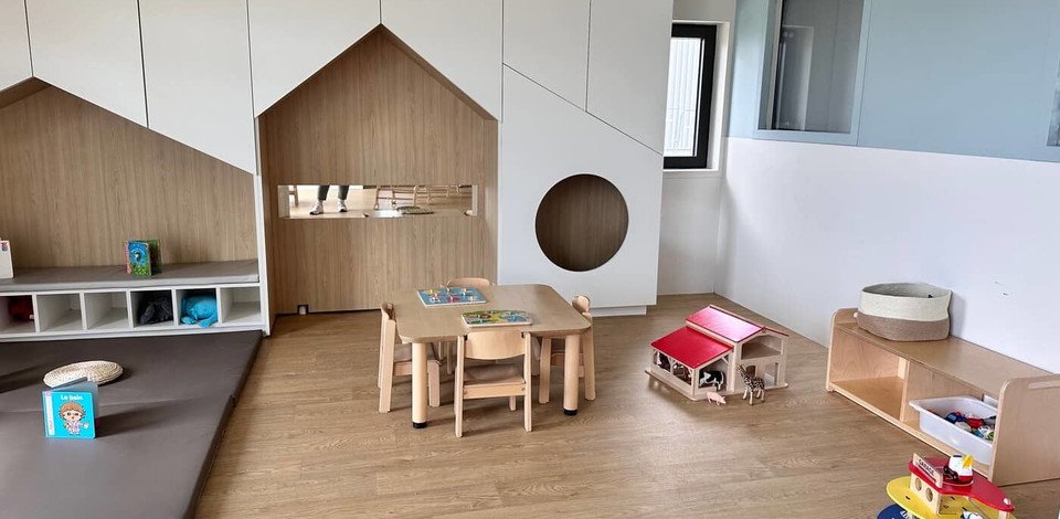 Crèche Merignac Papyrus people&baby espace de vie motricité jeux éveil