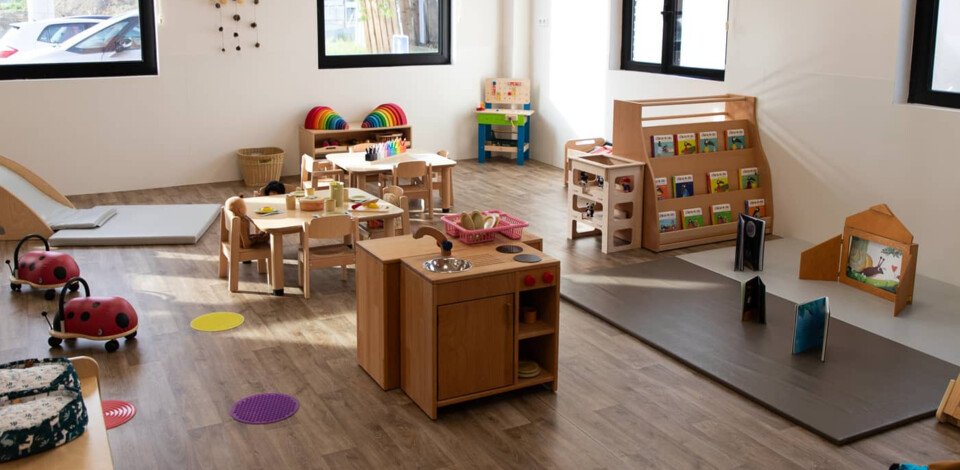 Crèche Ramonville Saint Agne Ciboulette people&baby espace de vie jeux pédagogie enfant