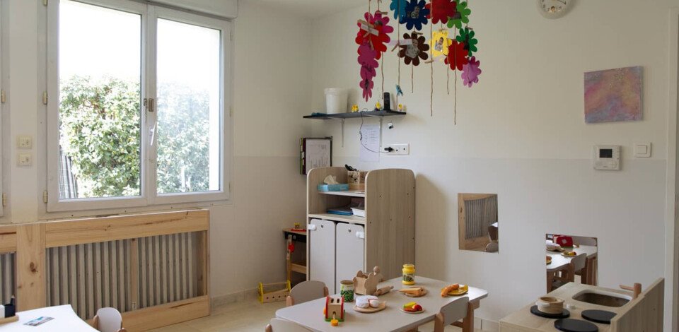 Crèche Talence La Capucine people&baby jeux en bois espace de vie bébé