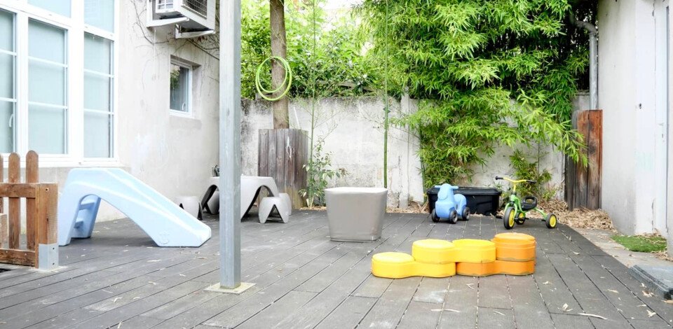 Crèche Central Parc Bordeaux people&baby espace de vie tapis éveil bébé