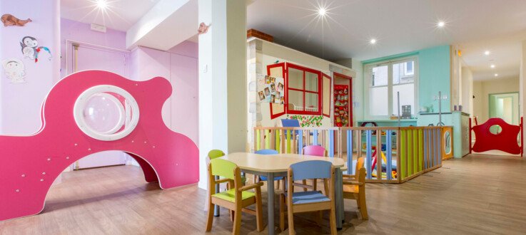 Crèche, demain2pieds - Les Bourguignons, Asnières-sur-Seine, 92600