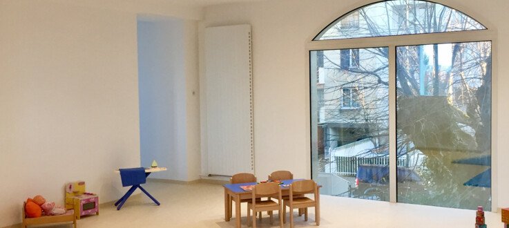 Crèche, La Flotille, Colombes, 92700