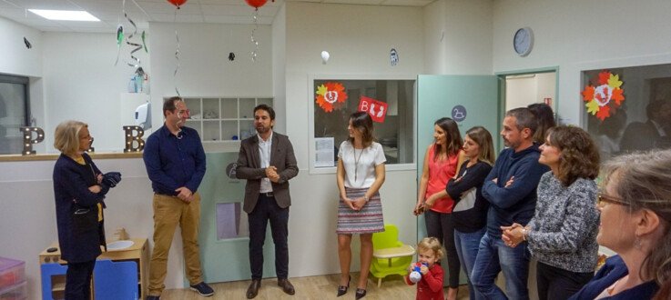 Inauguration d’une nouvelle crèche à Reims