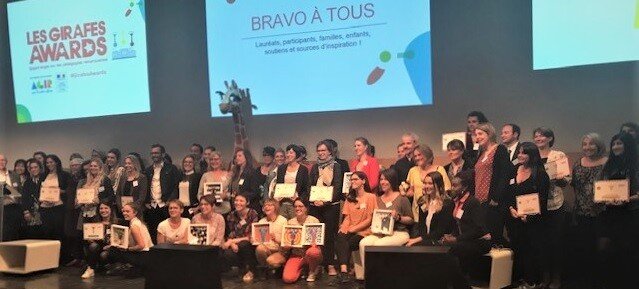 Girafes Awards 2019 : 3 crèches du groupe people&baby récompensées pour leurs beaux projets !